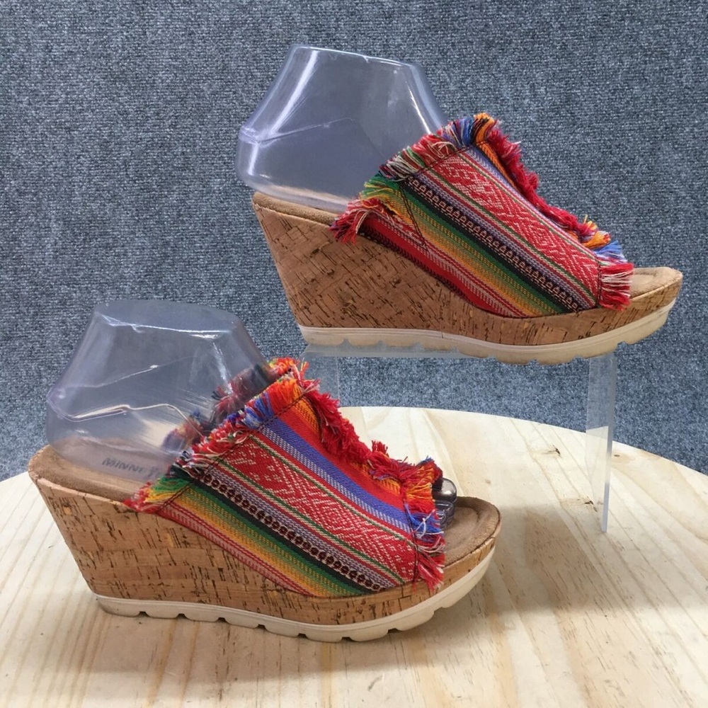 Minnetonka York Frisco Multicolor Wedge Sandals